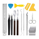 18Pc Precision Craft Vinyl Weeding Tools Set Modeler Basic Tools Craft Set Hobby