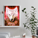 5D DIY Full Drill Diamond Painting Wolf Embroidery Mosaic Craft Kit Decor