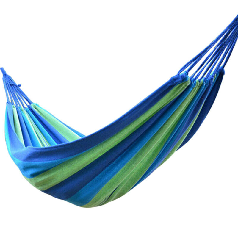 Outdoor Hammock Portable Hammock Garden Sports Home Travel Camping Swing Ca V3Q5