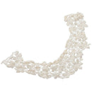 beige cotton flower cut-out lace collar charming sewing applique style 04 M9C4