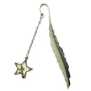 Luminous Night Flying man Bookmark Label Read Maker Feather Mark Stationery JR
