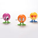 1Pc Wind up Face Colorful Funny  Cartoon Somersault Running Clockwork  Toys
