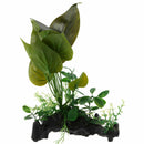 Plastic Aquarium Terrarium Plants Landscacpe Decorative Ornament for Reptil W9I1