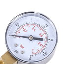 Low pressure gauge for fuel air oil gas water 50mm 0-15 PSI 0-1 bar 1/4 B ME