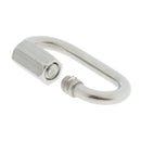 Stainless Steel Quick Links Oval Carabiner Cable Shackle Connector 4mm