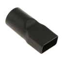 2pcs/set Black Plastic Vacuum Cleaner Adapter Converter Tube Attachment Head