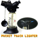 Outdoor  BBQ Survival Lighter Butane Jet Spray Gun Cigarette Lighter No Gas X2N5