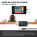 3 In 1 3.5mm Jack For TV Mini Portable Audio Receiver Transmitter Bluetooth 5.0
