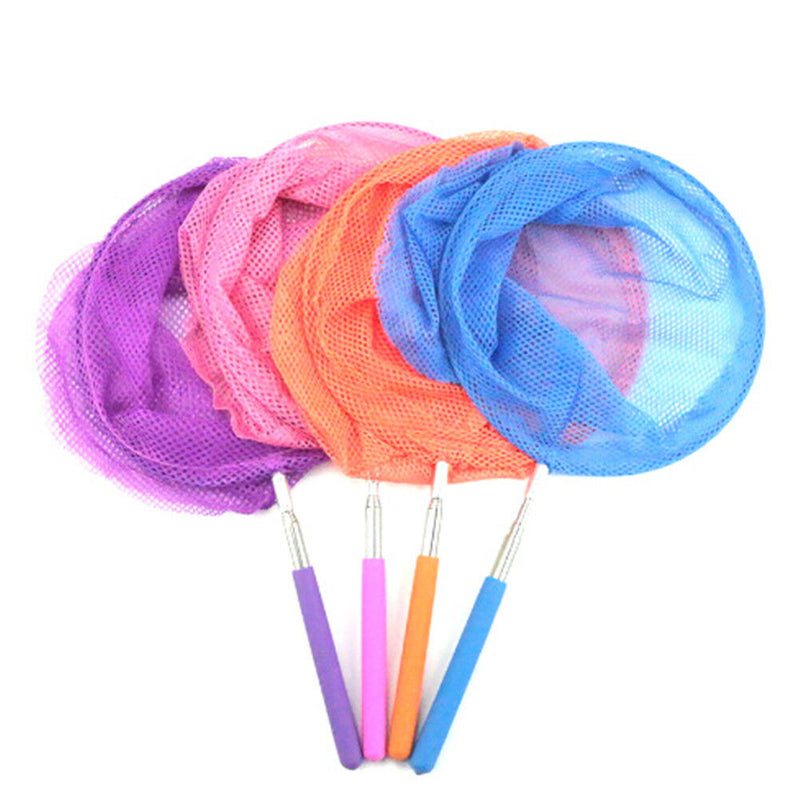 Kids Extendable Fishing Butterfly Insect Net Adjustable Telescopic Handle ToysJR