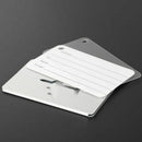 New Aluminium Travel Luggage Baggage Tag Suitcase Identity Address Name Lab