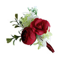 Wedding Corsage Wrist Flower Wedding Supplies Photo Props Corsage red