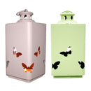 Nordic Style Metal Lantern Candle Holder Wedding Tea Light Decor-Pink