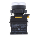 2pcs LA155 AC600V 10A Heavy Duty Momentary Push Button Switch Red & Green