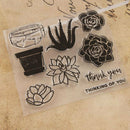 Handbook Diary Silicone Finished Chapter Stamp Transparent Seal Baby Chris JKY