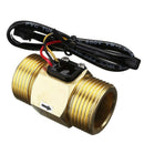 Dc5V G1 Dn25 Copper Water Flow Sensor Hall Effect Pulse Output 4-45L/Min Li