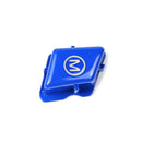 For BMW E90 M3 Engine Start + Steering Wheel M Button Replace Cover (Blue)