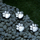 Solar Powered Animal Paw Prints LED Light Path Landscape Lamp Outdoor Garden