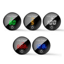 DC5V~48V LED Digital Volt Meter Display Gauge For Motorcycle With Touch Switch