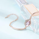 Lips Crystal Bracelet Fashion Chain Bracelets Women Jewelry Holiday Gifts