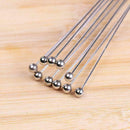 Egg Whisk Blender Stirrer Mixer Kitchen Tool Eggbeater with Ball Stainless A9R5
