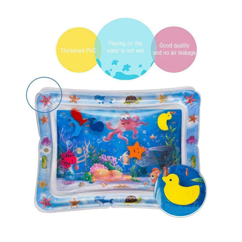 Activity Inflatable Cushion Water Infants Children Fun Center Play Baby Mat For