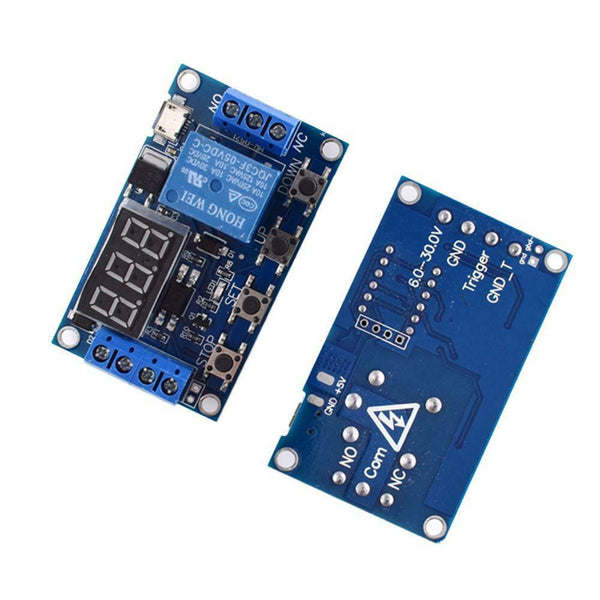 1-Way Relay Module Delay Power Off Trigger Delay Timer Circuit Switch Board #gib