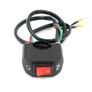 Engine On/Off Kill Switch for Motorcycle Moped Scooter ATV 7/8" Handlebar