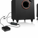 Ground Loop Noise Isolator Eliminate Car Home 3.5mm Aux Audio System Stereo