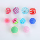 10pcs Set Mice Cat Dog Chew  Dumbbell Ball Sisal Crinkle Pet Interactive Toys