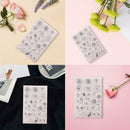 Silicone Clear Transparent Stamps Seal DIY Scrapbooking Photo Cards Album C Q7P4