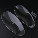 Motorcycle Handbar Hand Guard Wind Protector Air Deflector Shield Set