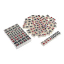 Mahjong Set, Mini Classic Tiles with Portable Wooden Case - Traditional Game