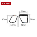 2 PCS Carbon Fiber Inner Air Outlet Panel Frame Cover Trim Fit for BMW 3 Se