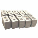 35mm 50x Cardboard 2x2 Coin Holder Mylar Flips Cent - Dollar 7 + Storage Si Z2Y1