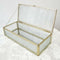 Desk Jewelry Organizer Holder Cosmetics Makeups Keepsake Display Box Gift