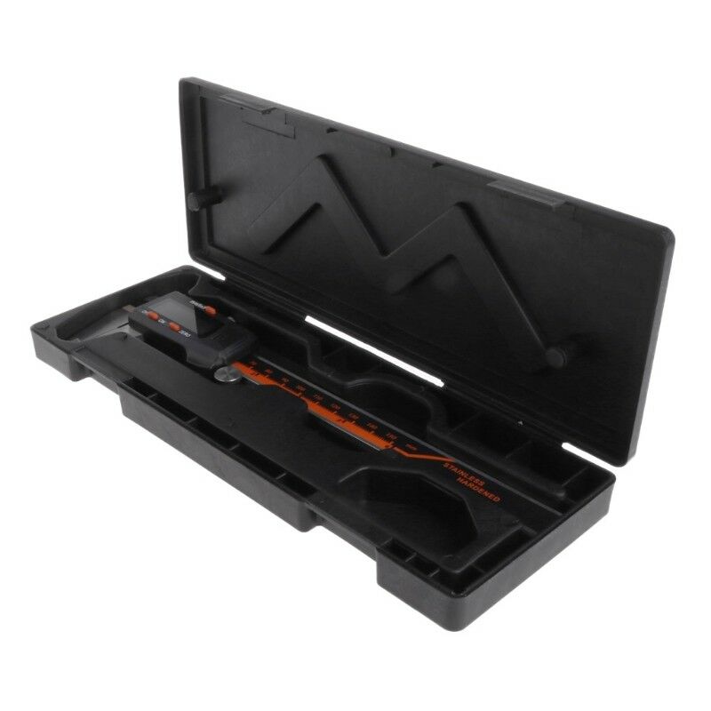 Electronic Digital Caliper Inch/Metric/Fractions Stainless Steel 0-6 Inch 150 mm
