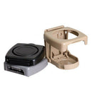 Car Folding Drink Holder Can Cup Mugs Stand Portable Waterproof Beige