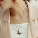 2Pcs Color Change Mood Emotion Necklace Changeable Jewelry Set Choker Gifts