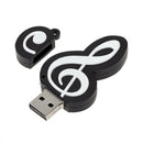 USB 2.0 Stick Cute Cartoon Memory Stick Music Notes Symbol USB 2.0 Memory E Q6Z9