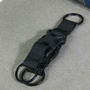 Three Snap Buckle Military Nylon Key Hook Webbing Molle Buckle
