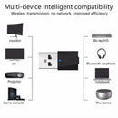 3.5mm Bluetooth 4.2 Adapter Wireless Audio Transmitter and Receiver f. PC Car TV
