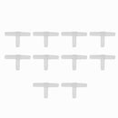 10pcs Aquarium Air Pump Line Tubing Joint Tee-Connectors Water Pipe Adapter