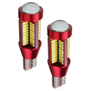 2x T10 501 194 4014 LED 78-SMD Car Canbus Error Free Wedge Light Bulbs