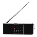 Mini Portable Rechargeable Stereo L-288 FM Radio Speaker LCD Screen