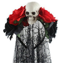 Day Of the Dead Headband Bride Veil Fancy Dress Costume Halloween Accessori