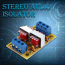 Stereo Audio Isolator Common Ground Anti-Jamming Signal Noise Sound Filter Modle