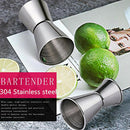 Stainless Steel Cocktail Muddler, Mixing Spoon, Jigger Set, Bar Tool set fo