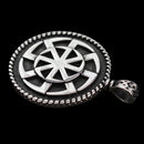 Sun Stainless Steel Pendant Stunning Ornament Unique Jewelry