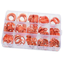 280pcs 12 Sizes Seal Copper Crush Washer Standard Braided Clutch Brake Hose