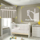 Furniture Anchors for Baby Proofing Stras Anti Tip Furniture Wall Anchors Aafety
